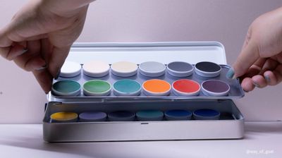 Palettes Aquacolor 24 couleurs