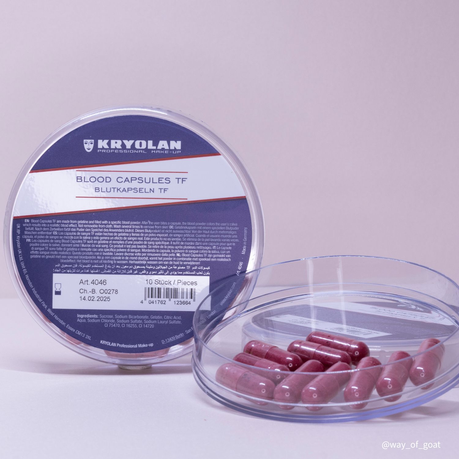 Capsule de sang