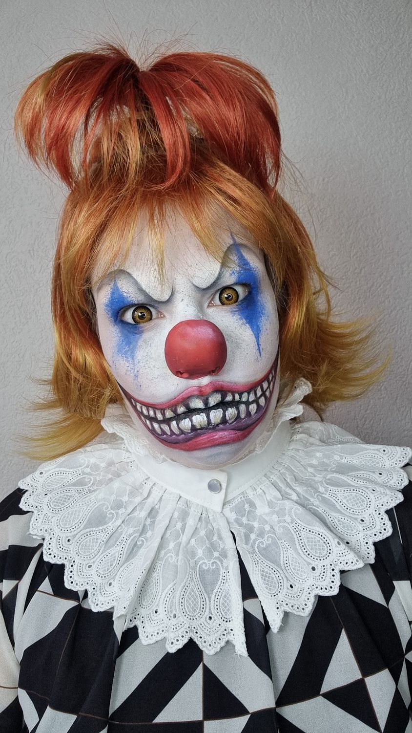 Prothèse en latex nez de clown