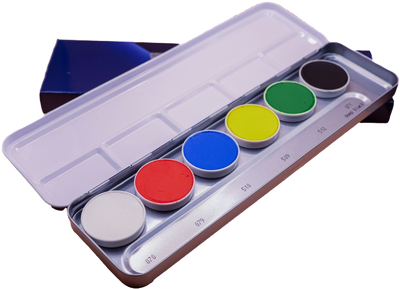 Palette Aquacolor 6 couleurs