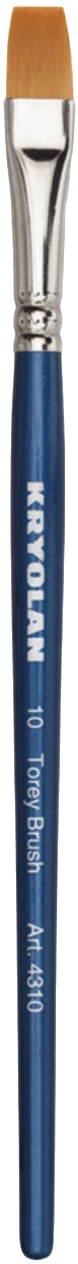 Pinceau plat Torey taille 10