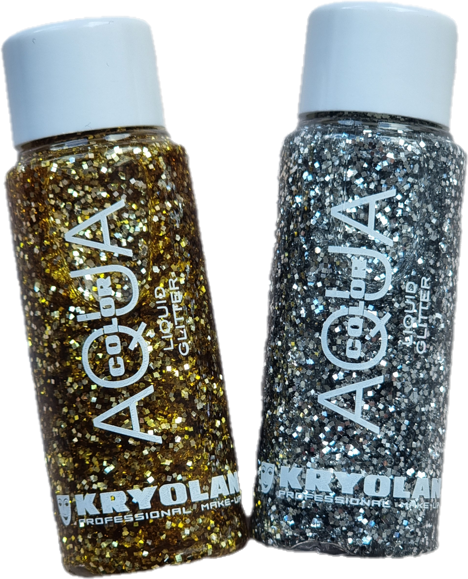 Aquacolor liquide pailleté