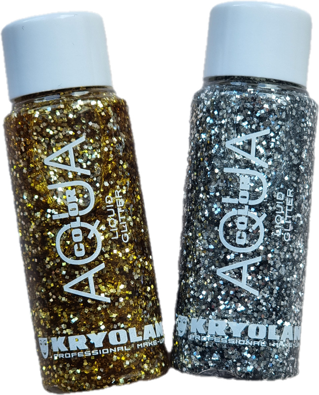 Aquacolor liquide pailleté