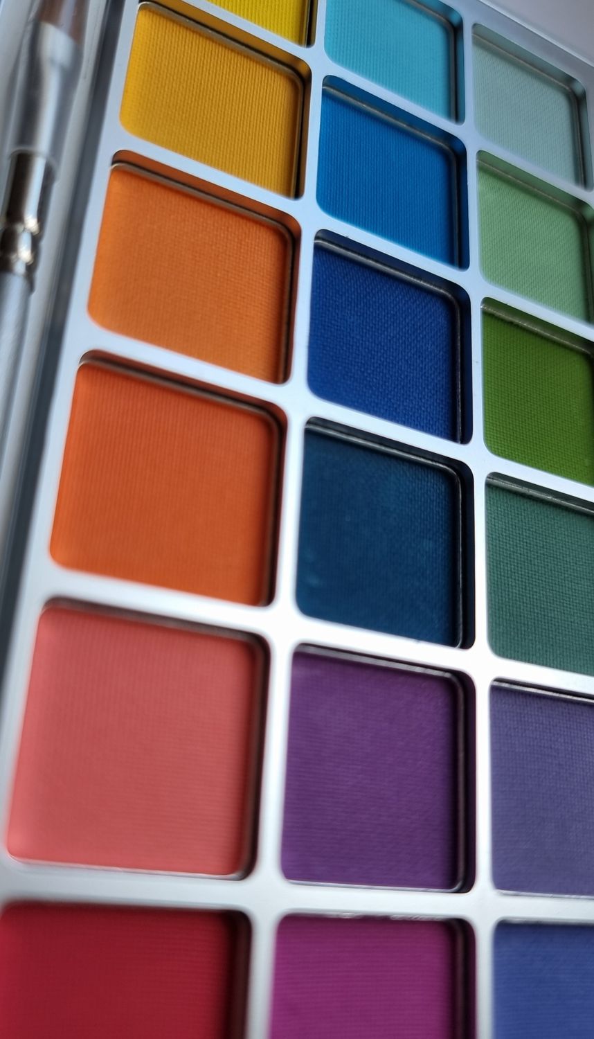 Palette de fards à paupières 18 couleurs
