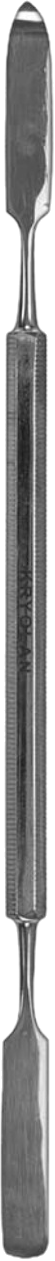 Spatule plate/pointe arquée