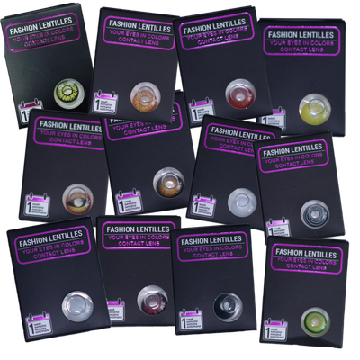 Lentilles fantaisie hebdomadaires