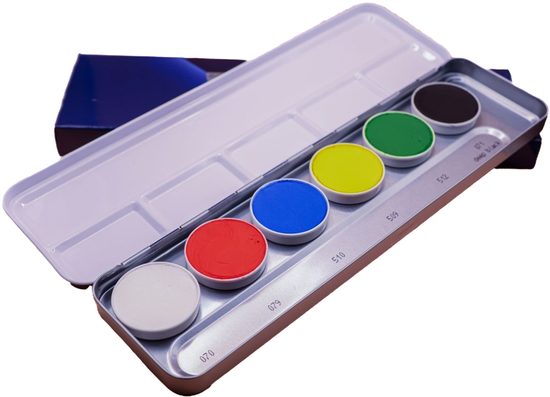  Aquacolor palette 6 couleurs