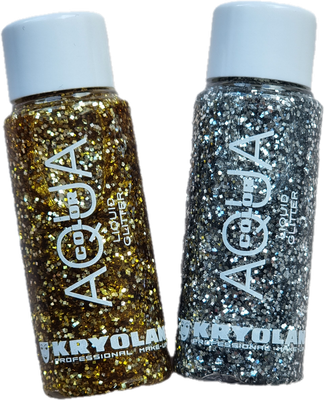 Aquacolor liquide pailleté