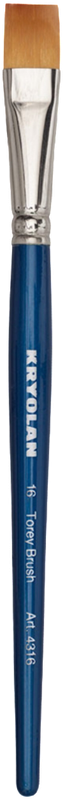 Pinceau plat Torey taille 16