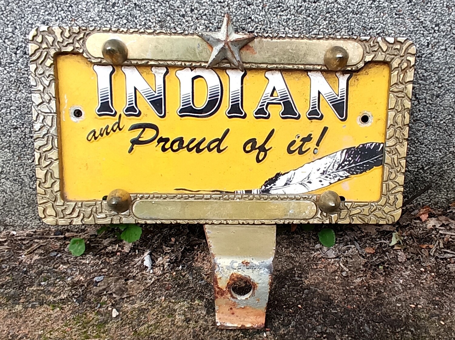PLAQUE INDIAN
