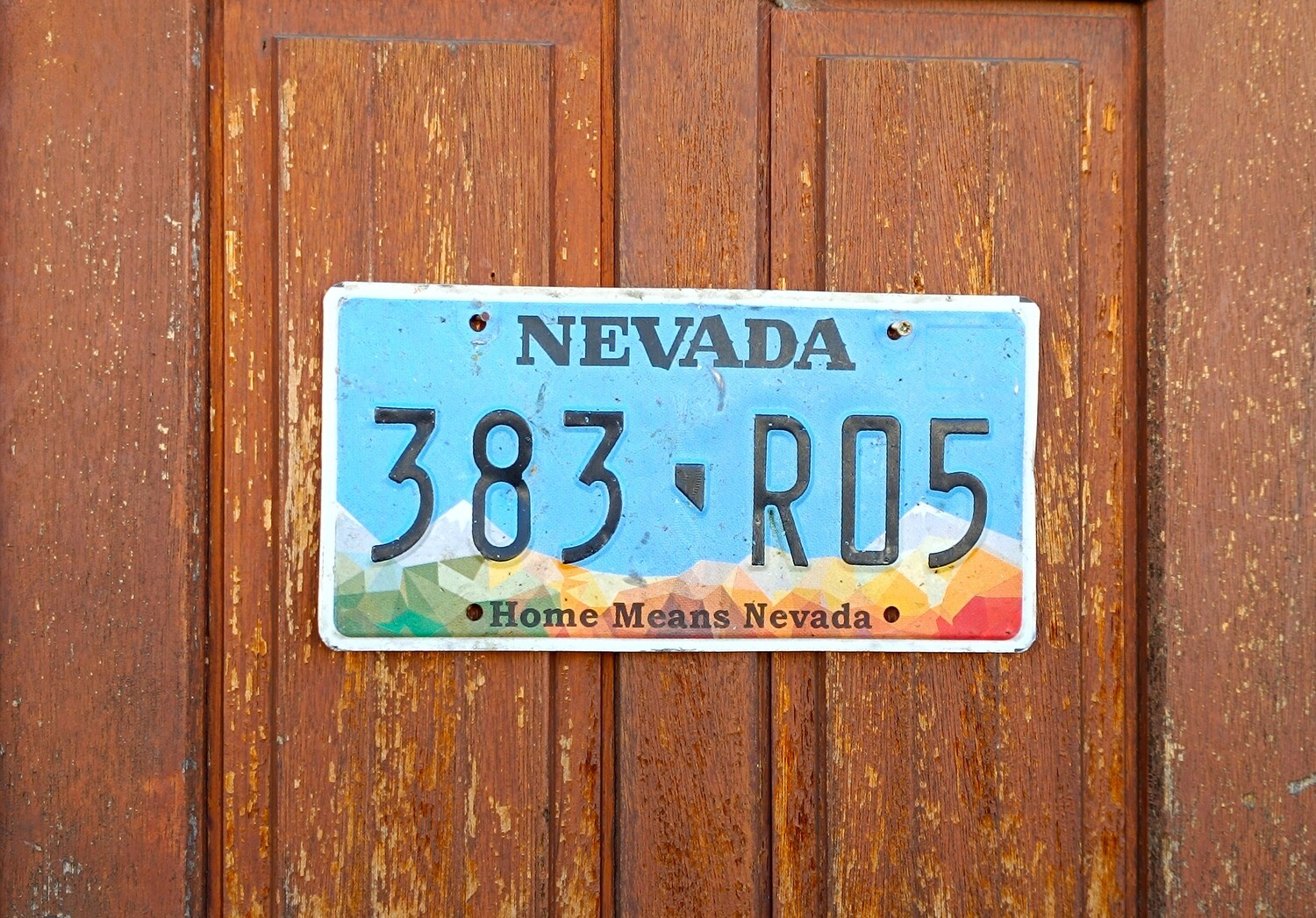 Authentique plaque spéciale d'immatriculation Américaine Nevada Protect Lake Tahoe - Collection
