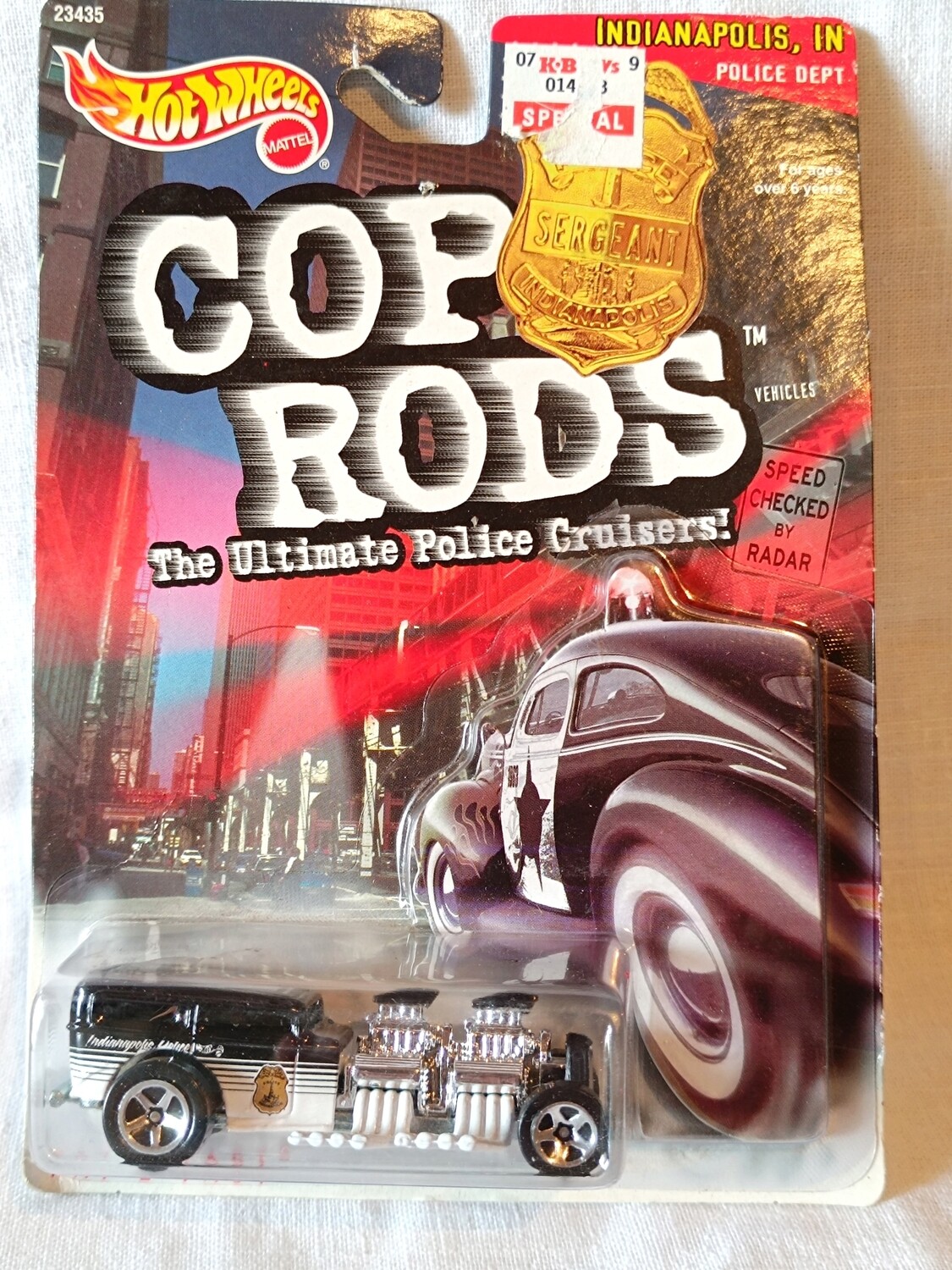 VOITURE DE POLICE HOT WHELLS