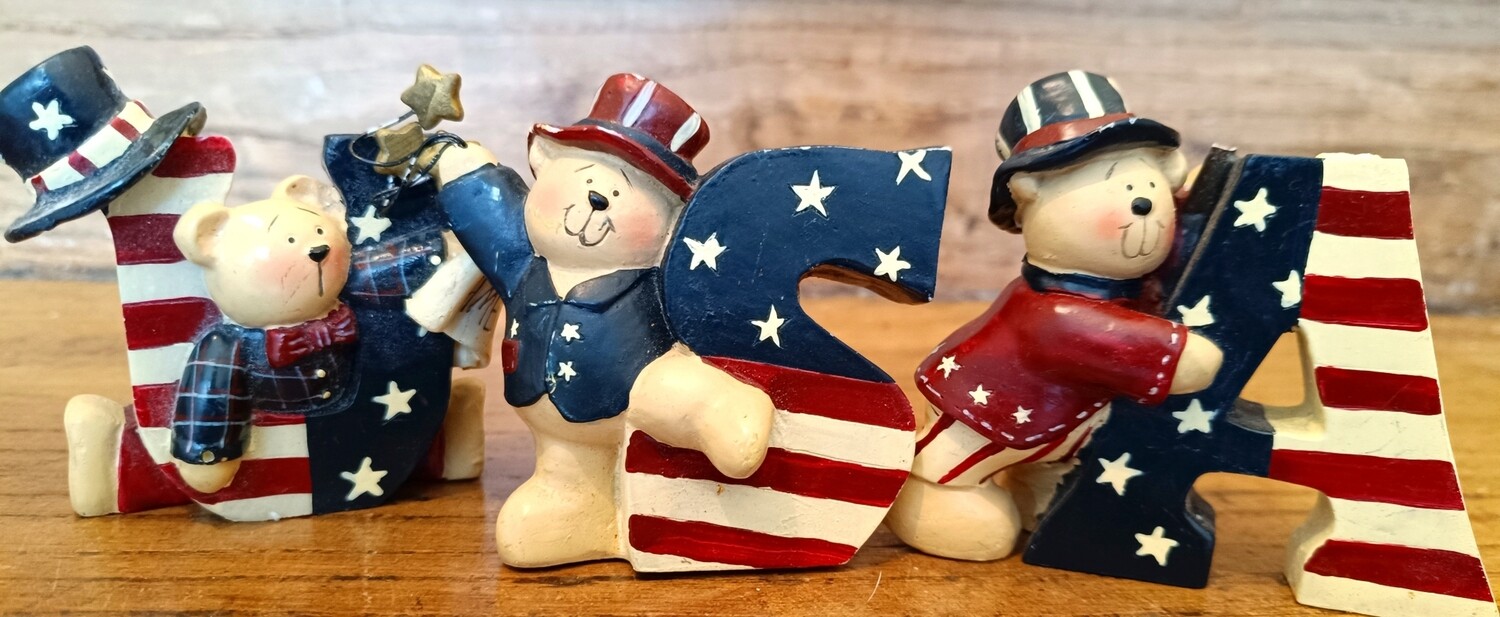 U.S.A OURS FÊTE NATIONALE AMÉRICAINE