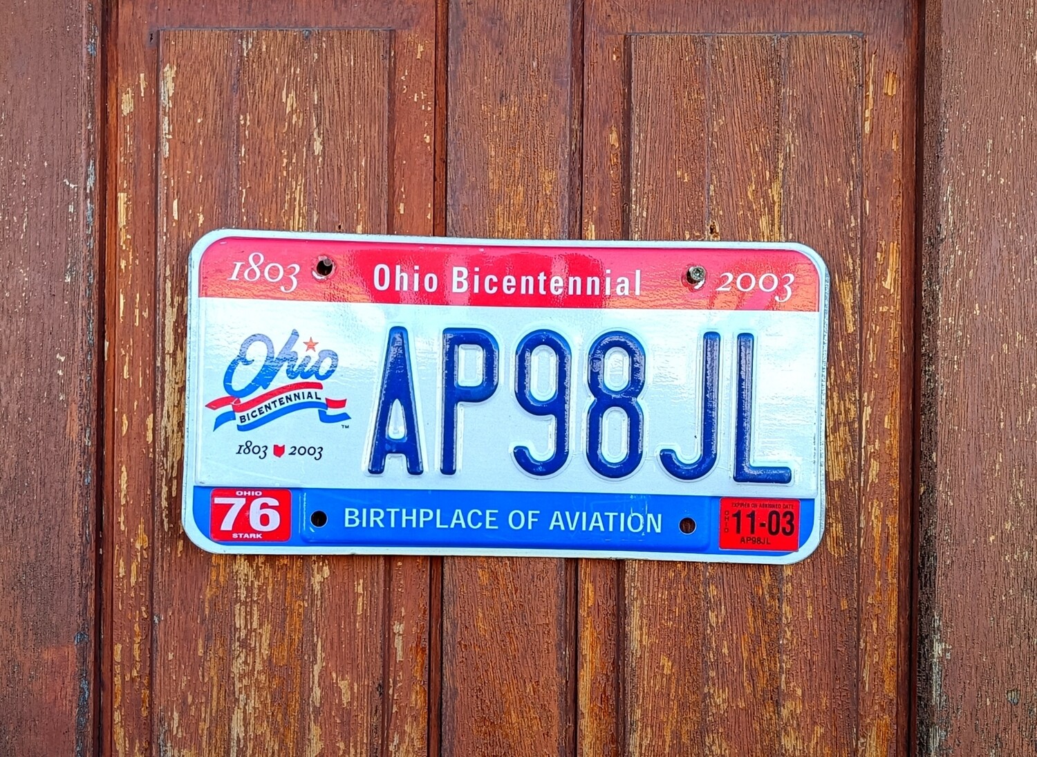 PLAQUE DE L&#39;OHIO