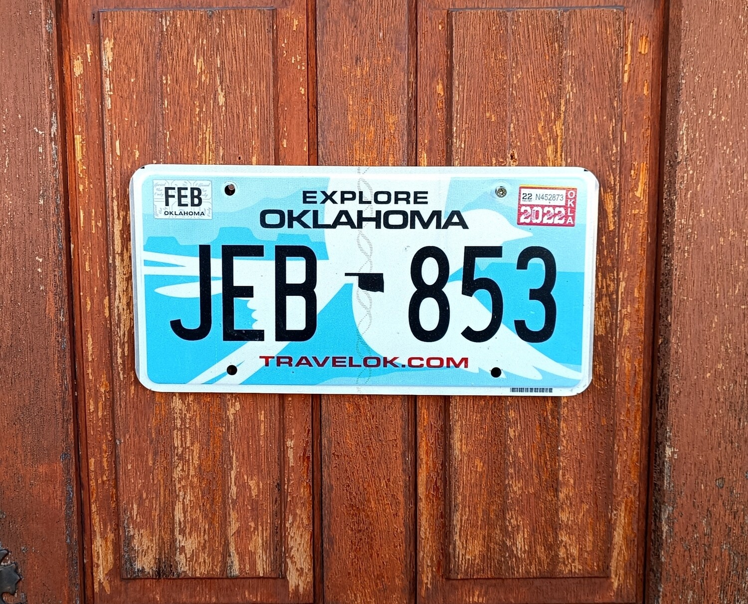 PLAQUE DE L&#39;OKLAHOMA