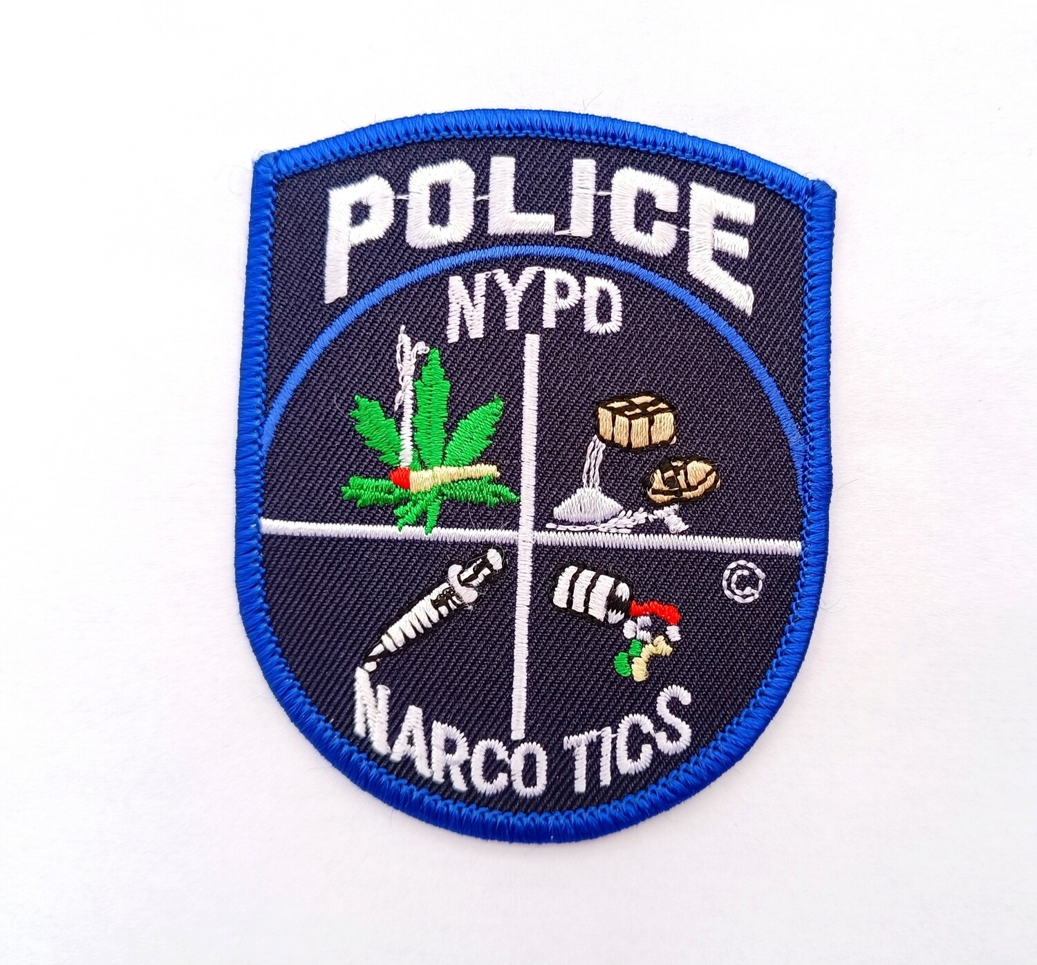 ÉCUSSON POLICE NARCO TICS NYPD