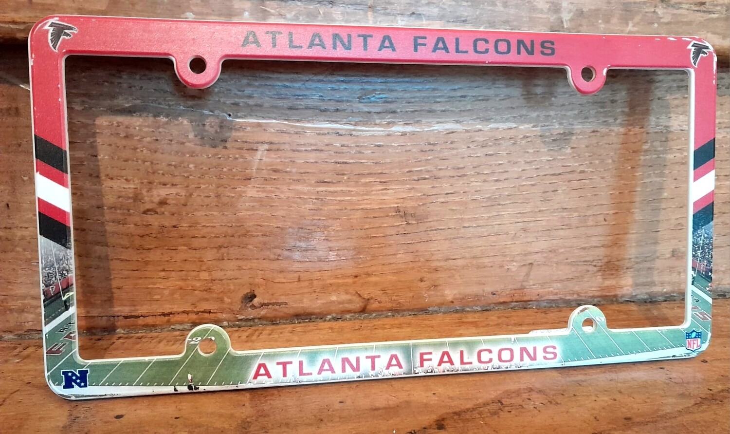 SUPPORT DE PLAQUE ATLANTA FALCONS NFL