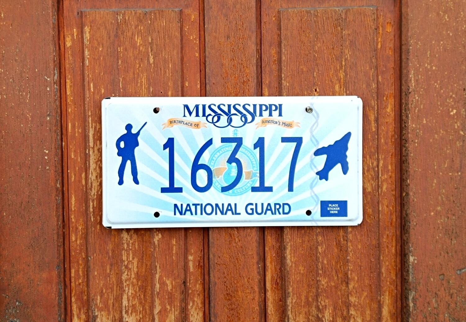 PLAQUE MISSISSIPPI NATIONAL GUARD