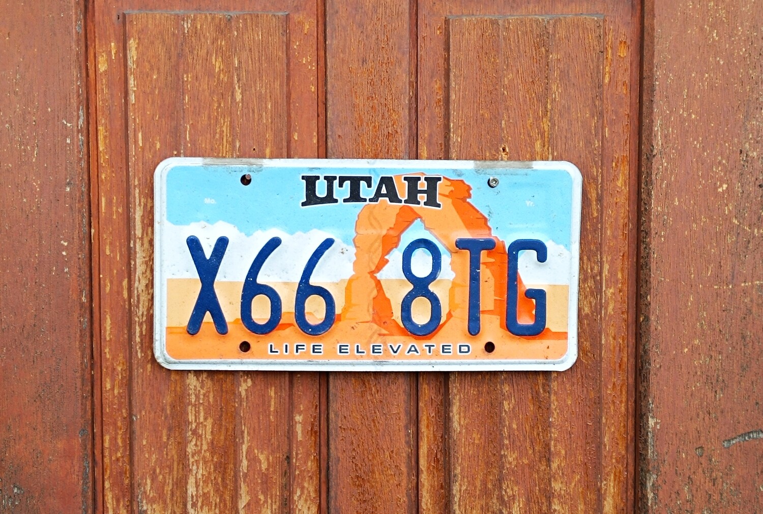 PLAQUE DE L&#39;UTAH