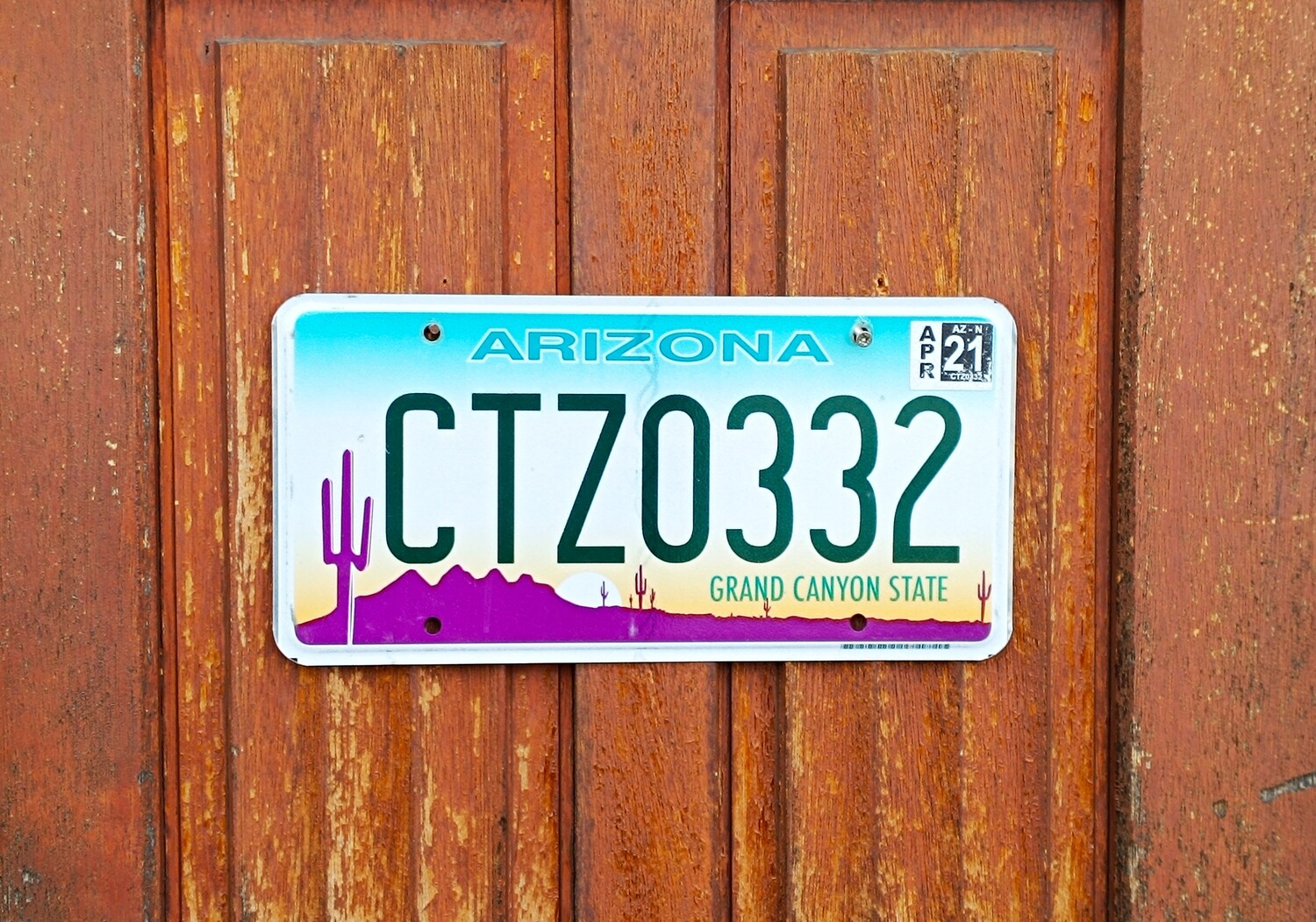 PLAQUE D&#39;ARIZONA
