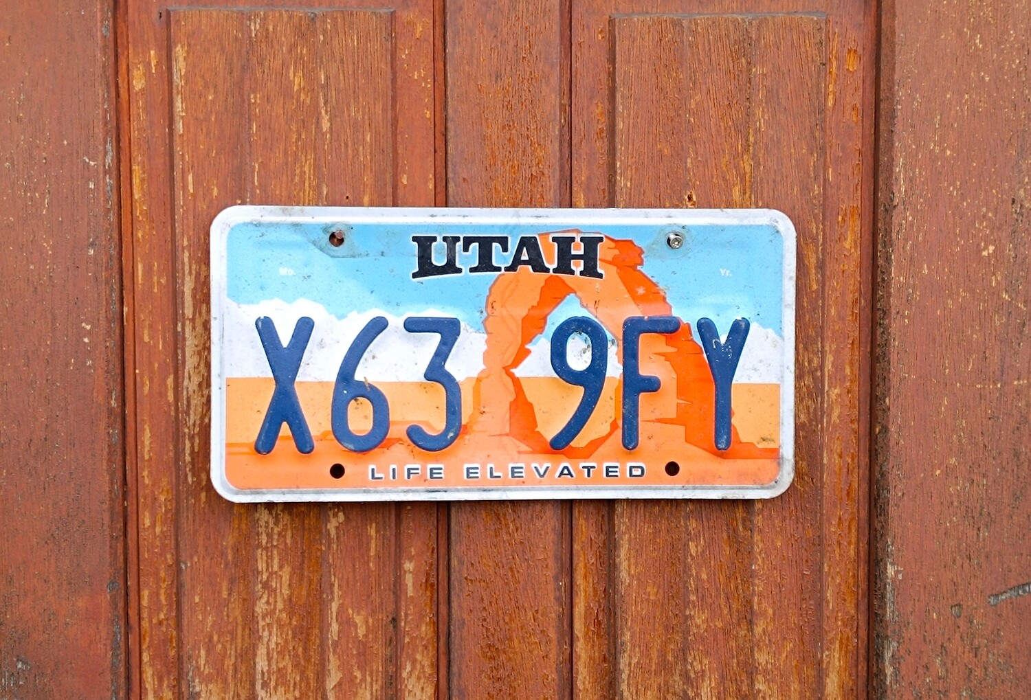 PLAQUE DE L&#39;UTAH