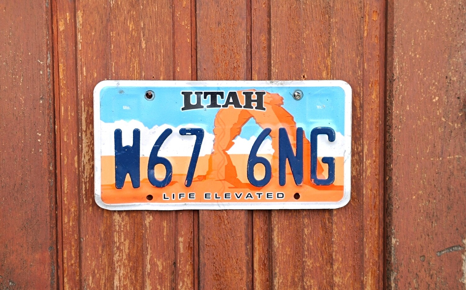 PLAQUE DE L&#39;UTAH