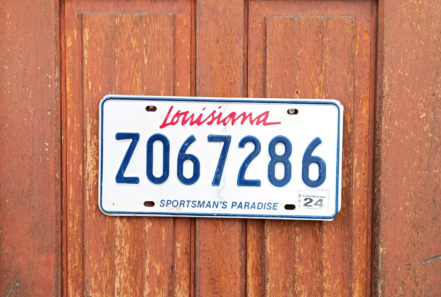 PLAQUE DE LOUISIANE