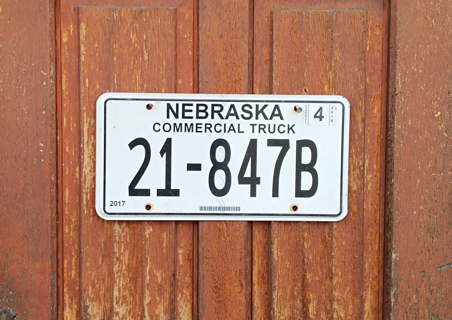 PLAQUE DU NEBRASKA