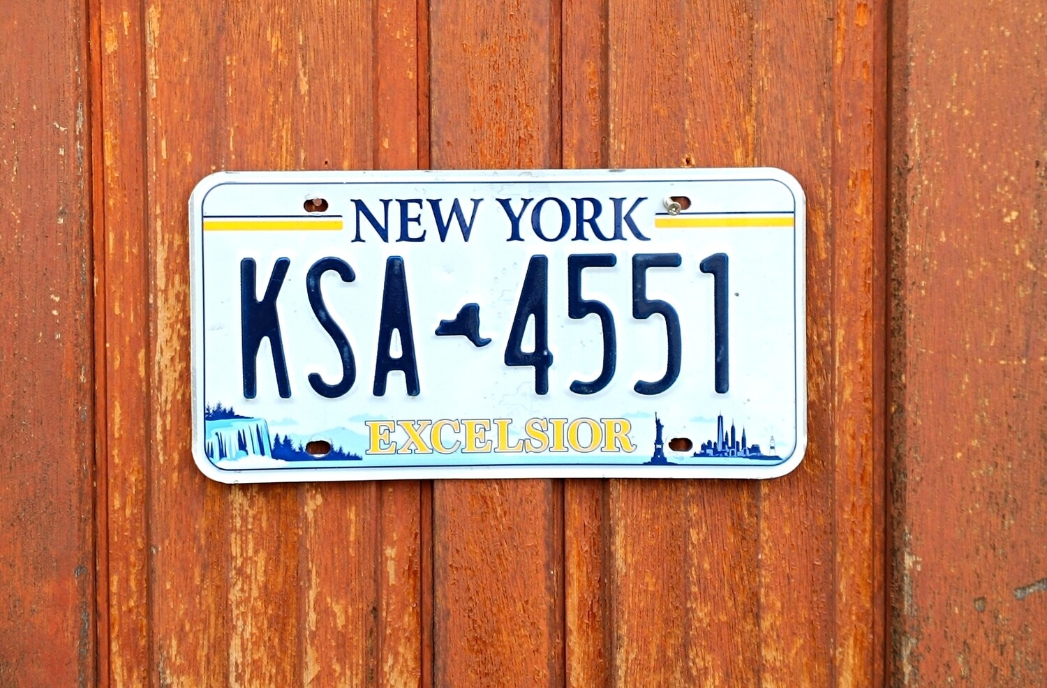 PLAQUE DE NEW YORK