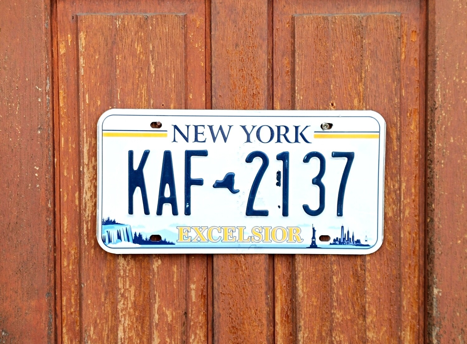 PLAQUE DE NEW YORK