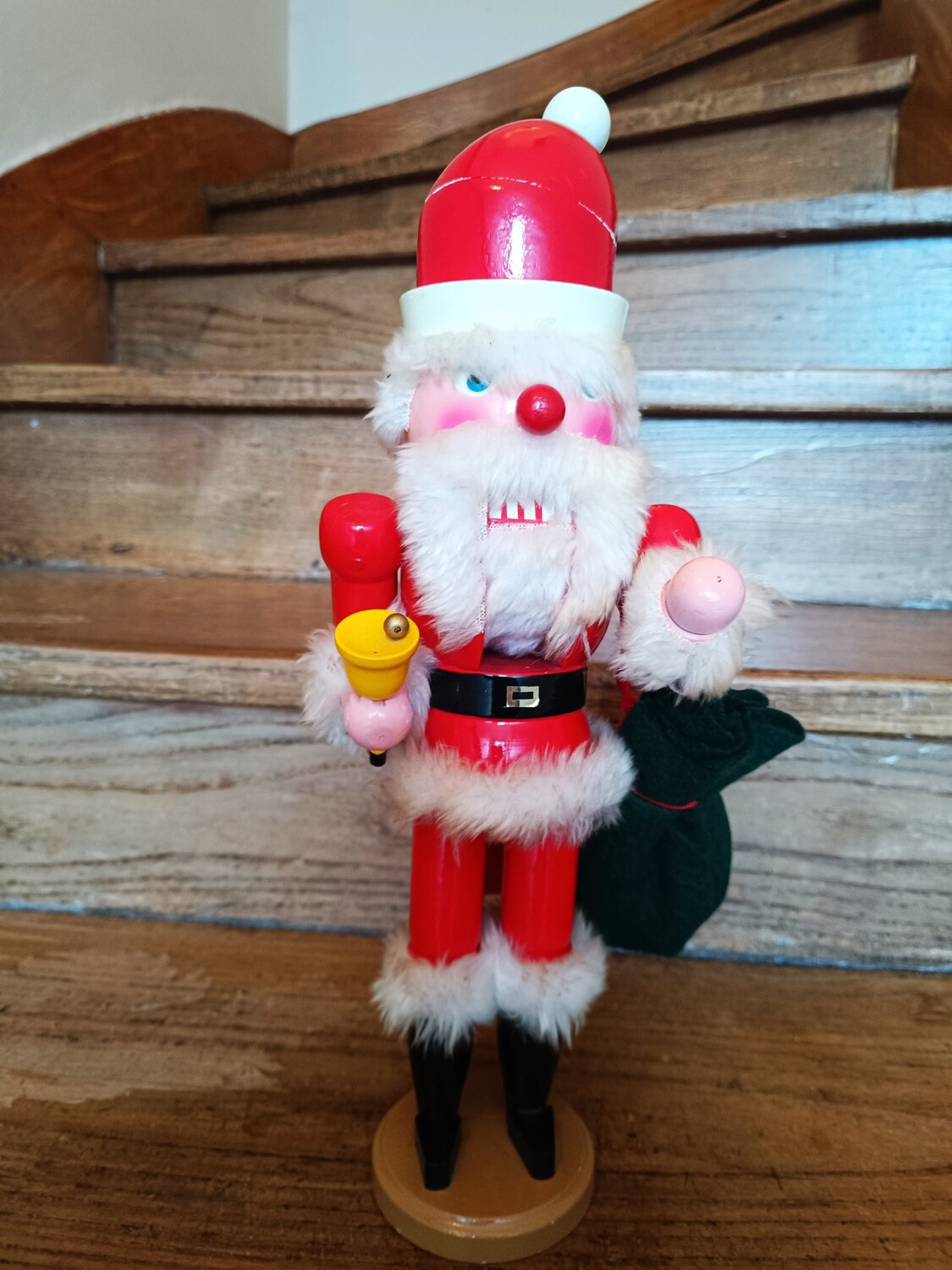 Casse-noisette Charlie Brown Père Noël 2016, Bois, 8,5 Pouces, Peanuts