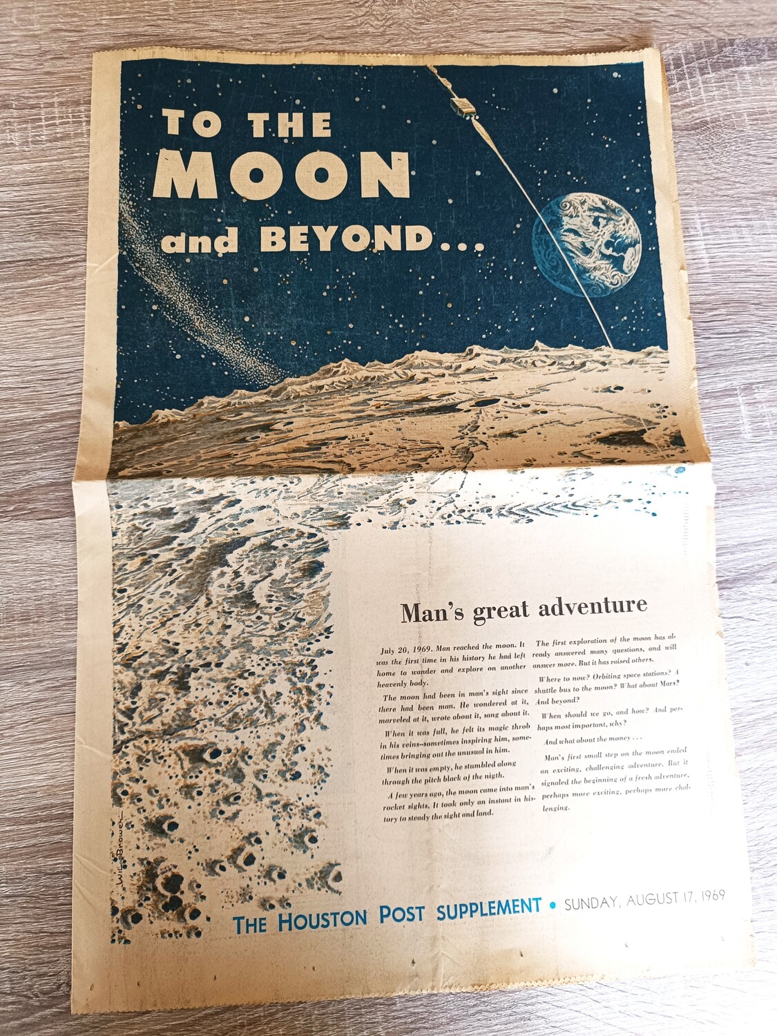THE HOUSTON POST SUPPLEMENT  17 AOUT 1967