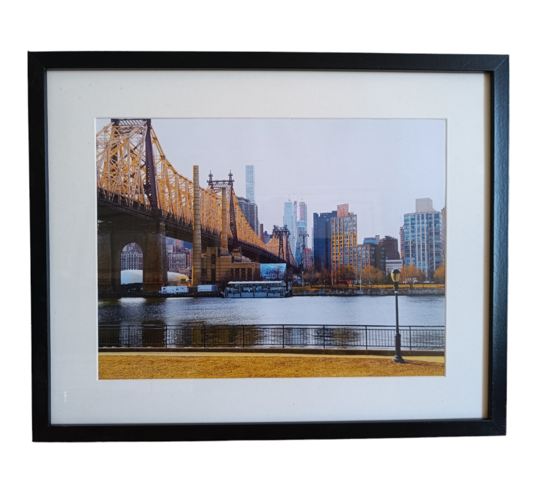 Toile Décorative New York – Format Rectangulaire 90x30 Cm – Occasion