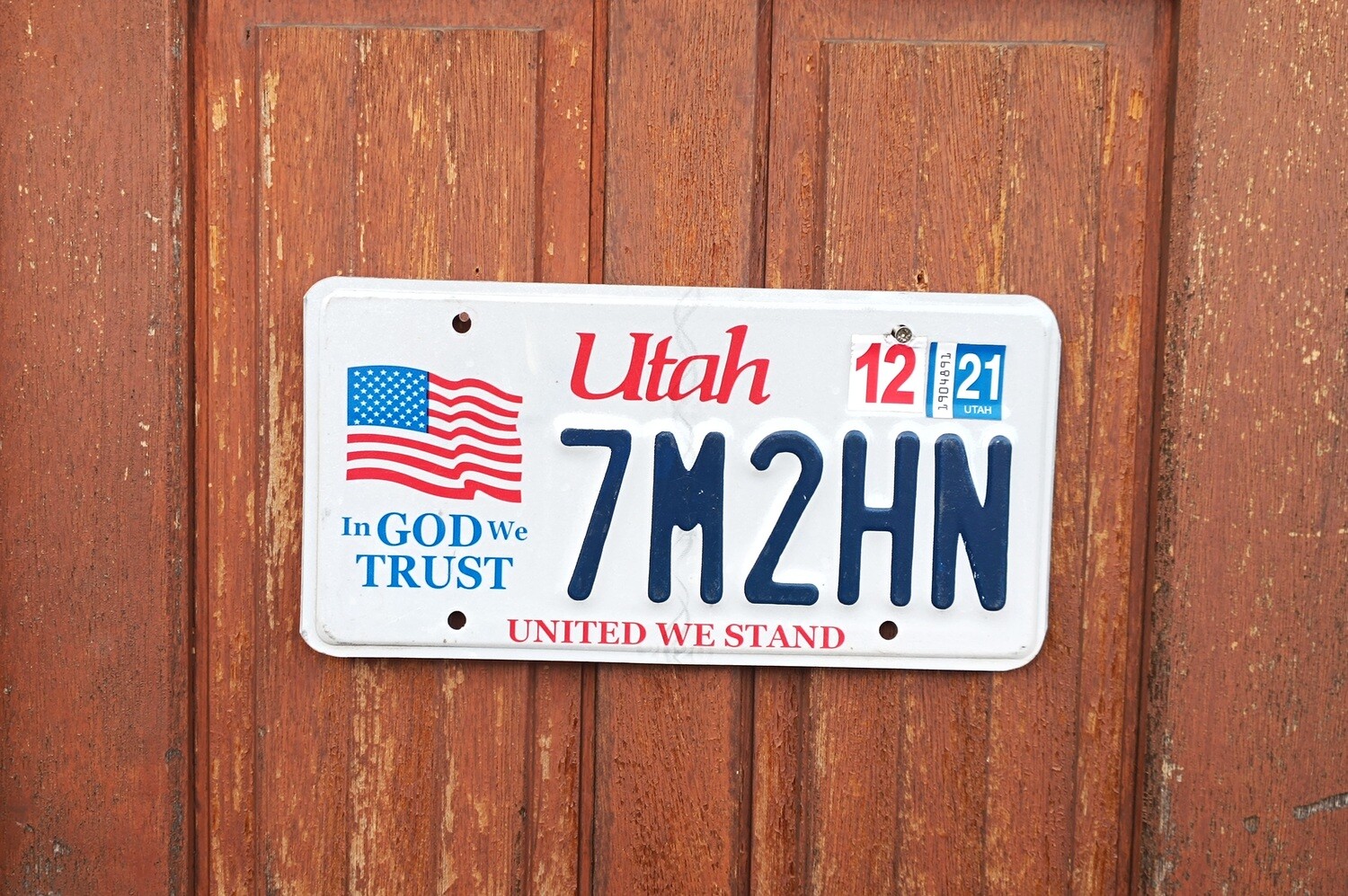 PLAQUE DE L&#39;UTAH
