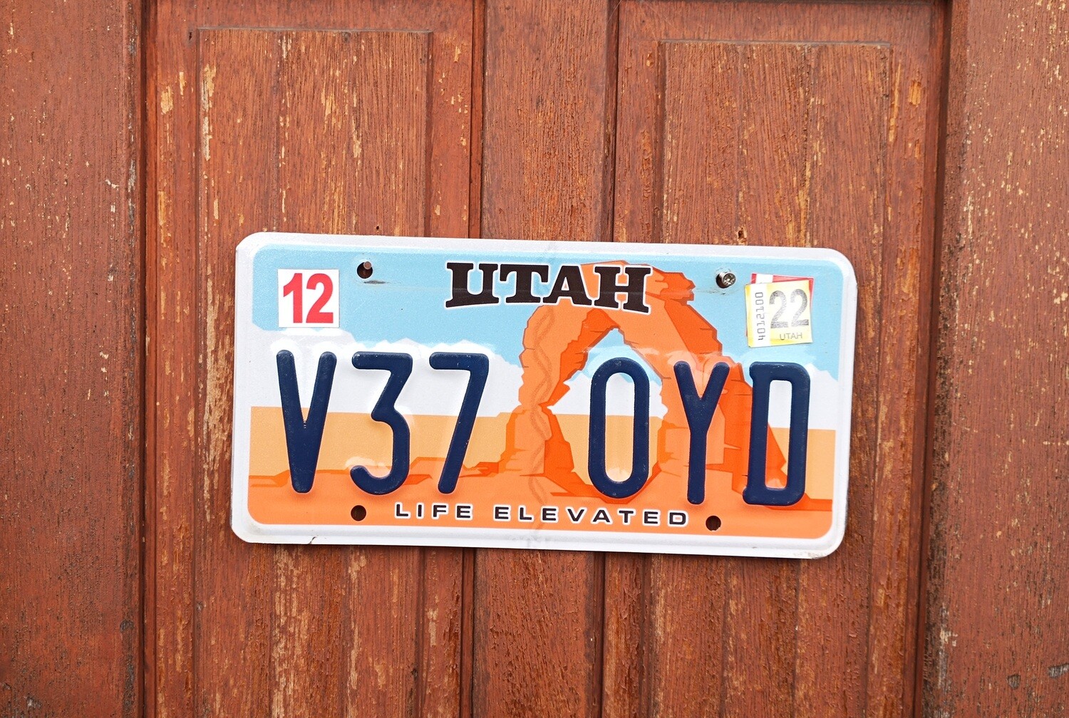 PLAQUE DE L&#39;UTAH