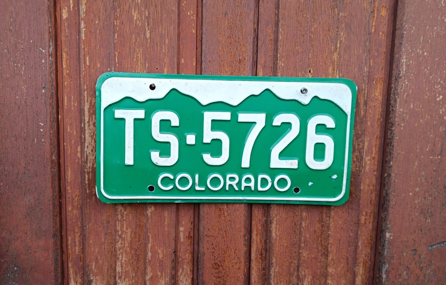 PLAQUE DU COLORADO