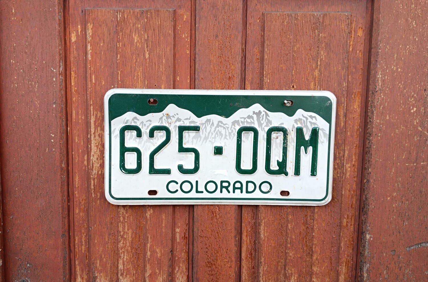 PLAQUE DU COLORADO