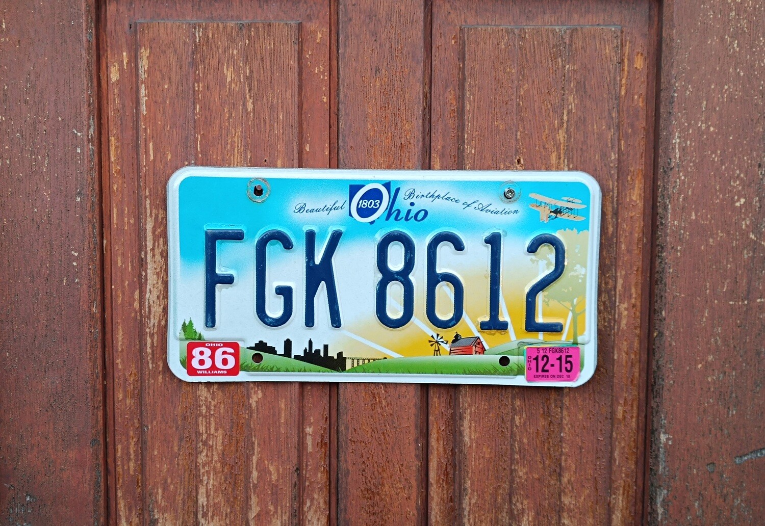 PLAQUE DE L&#39;OHIO