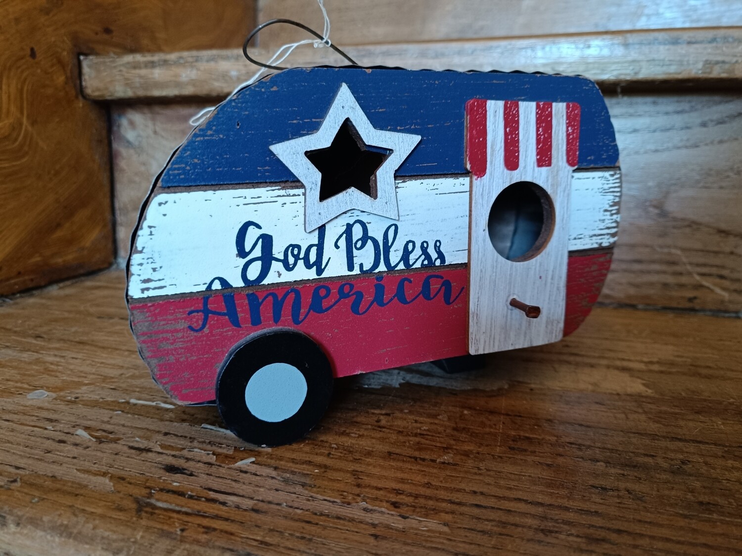 VINTAGE CARAVANE US GOD BLESS AMERICA 🇺🇸