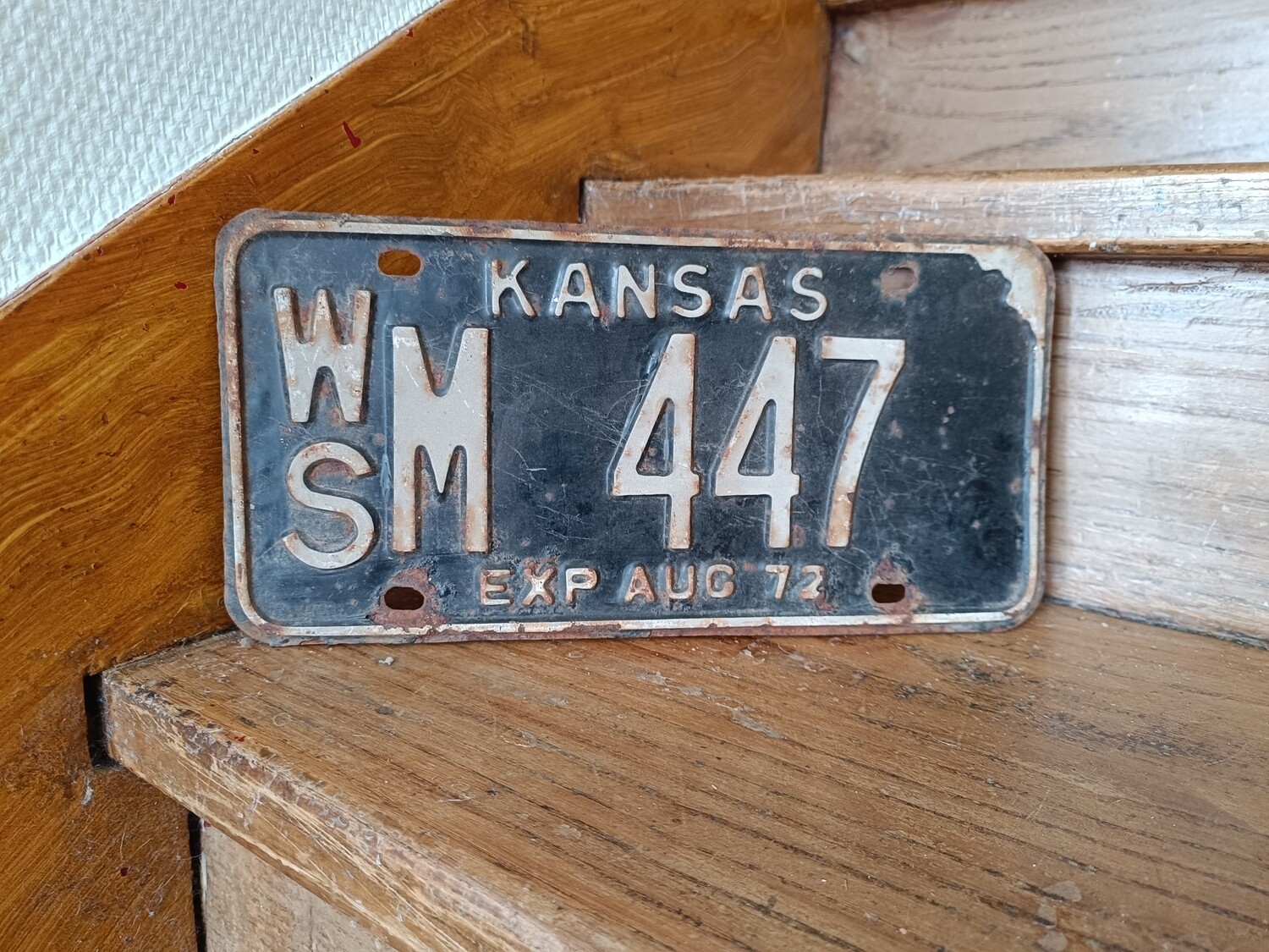 PLAQUE KANSAS 1972