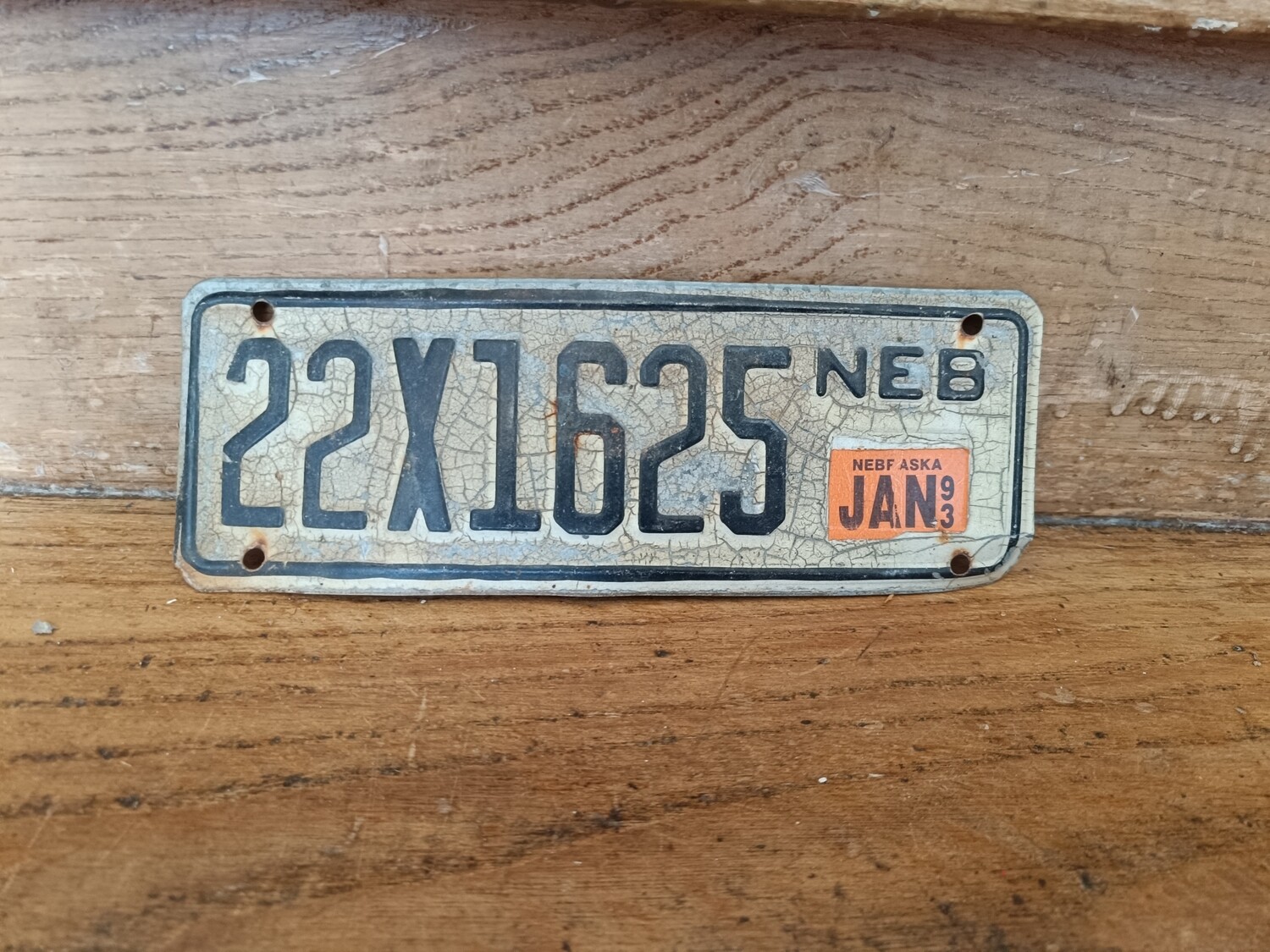 PLAQUE MOTO DU NEBRASKA