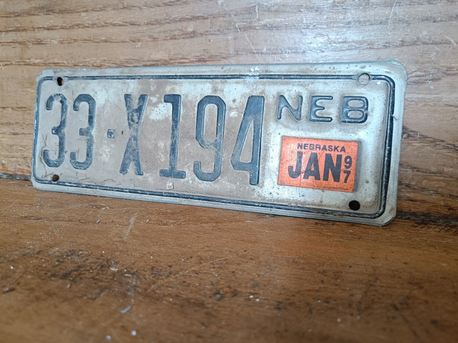 PLAQUE MOTO DU NEBRASKA