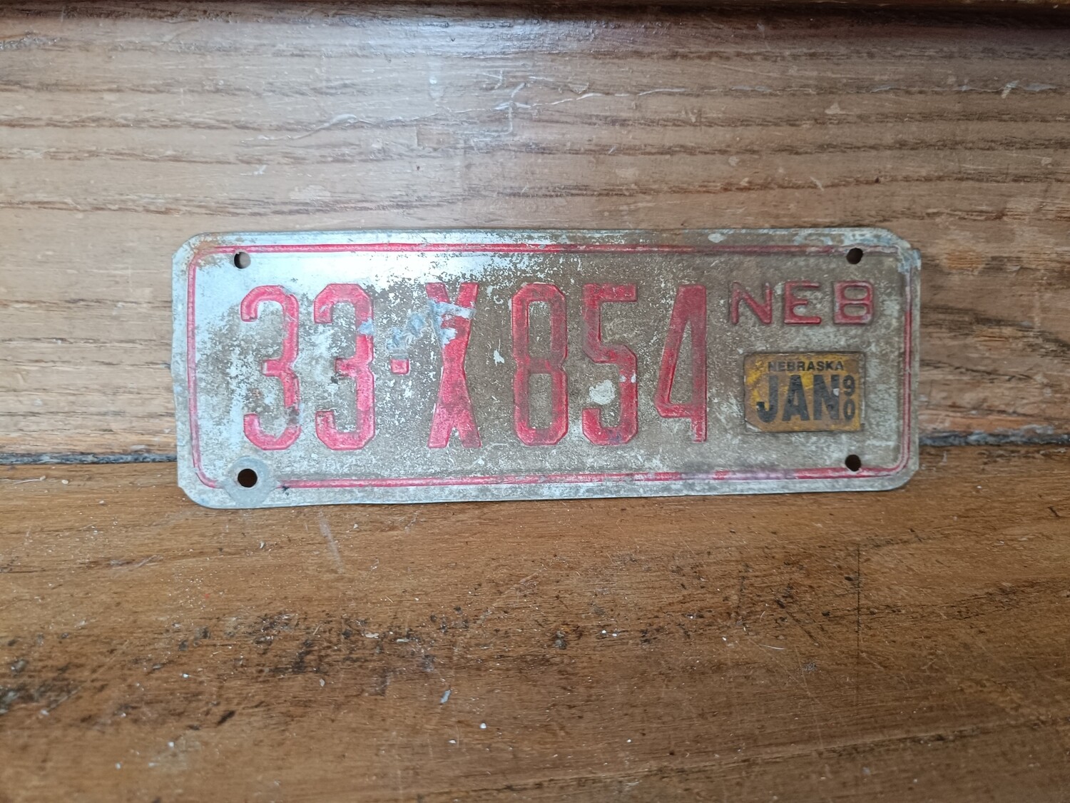 PLAQUE MOTO DU NEBRASKA