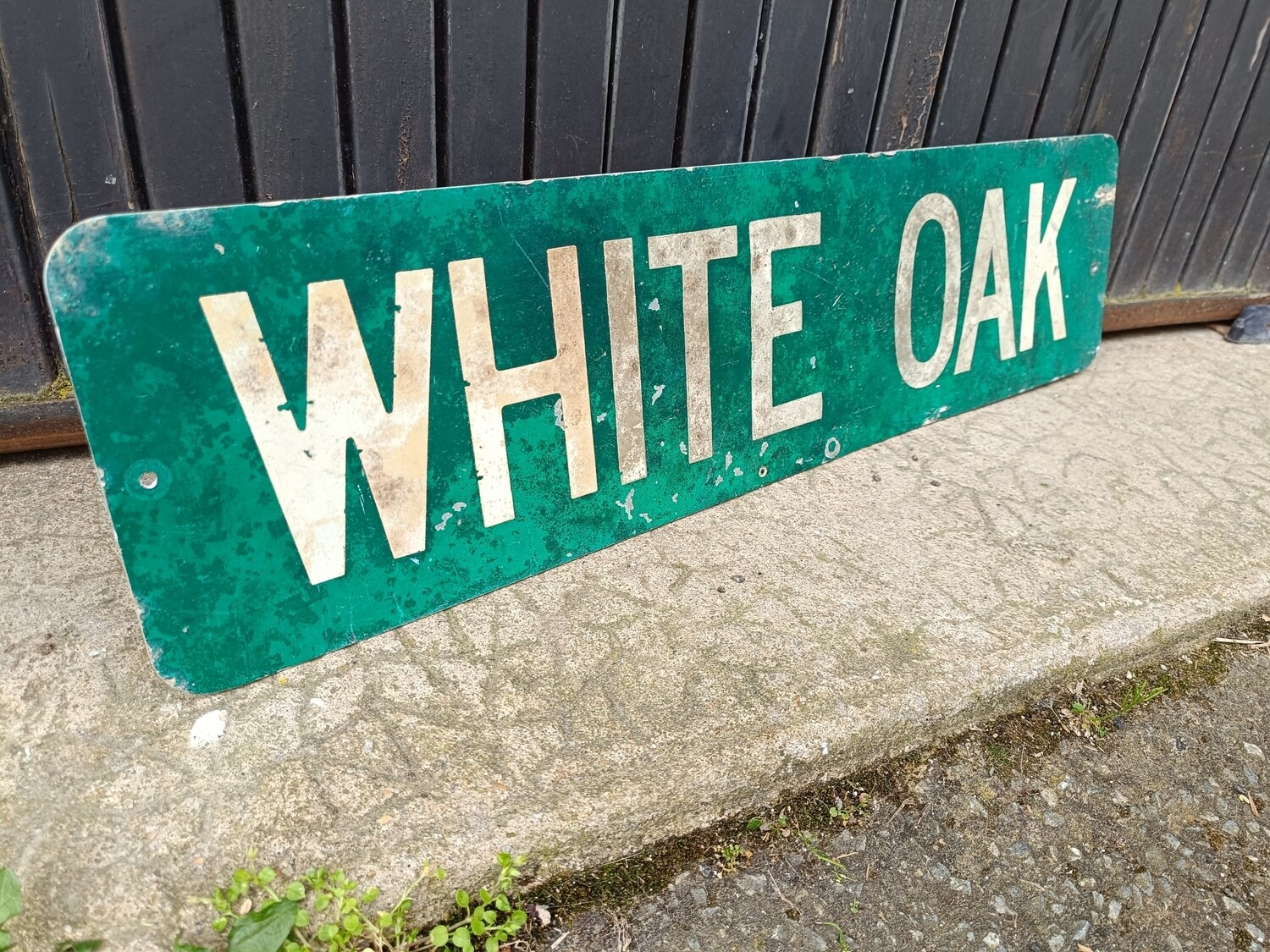 PLAQUE DE RUE WHITE OAK