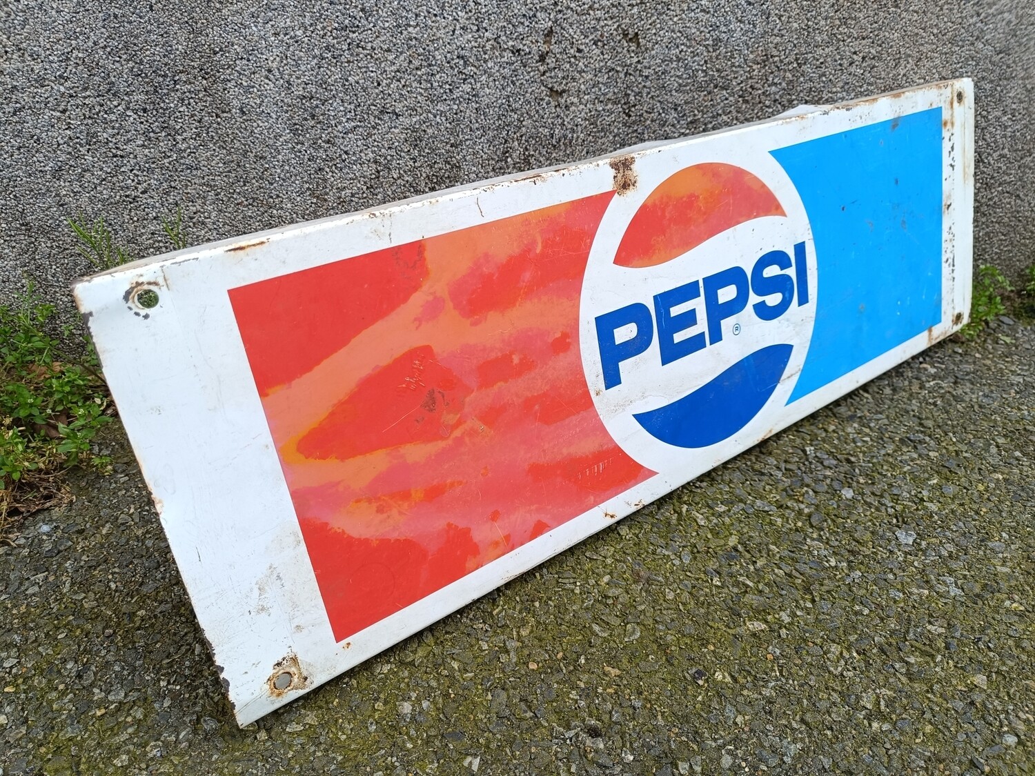 PLAQUE PEPSI AUTHENTIQUE