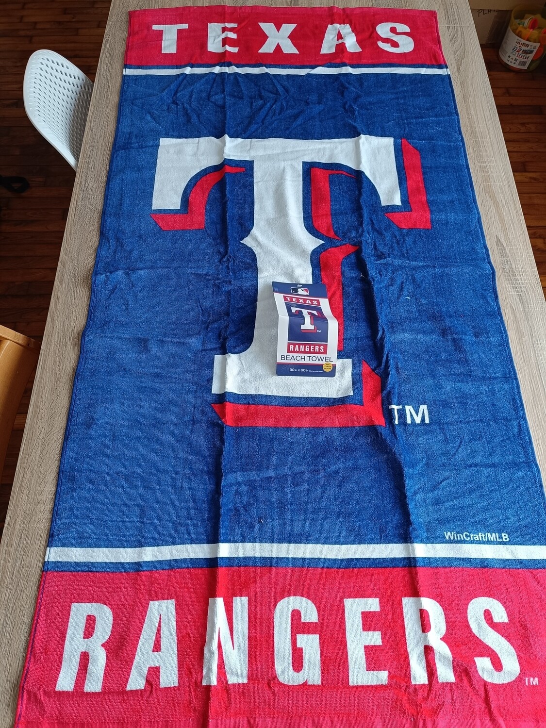 SERVIETTE TEXAS RANGERS NEUVE