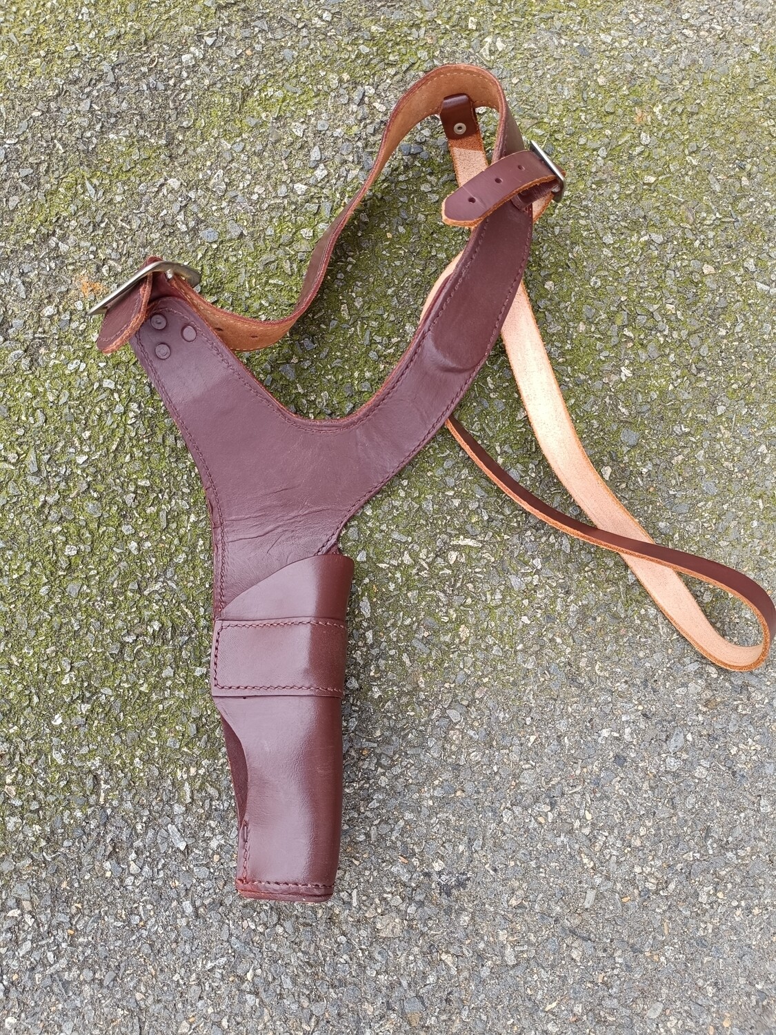VÉRITABLE HOLSTER EN CUIR DU TEXAS.