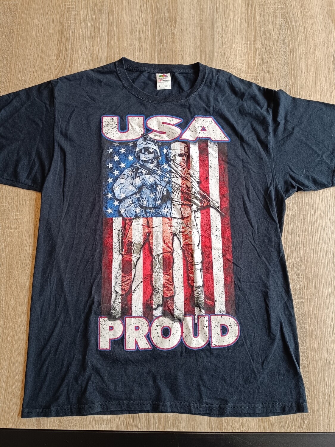 T-SHIRT USA PROUD TAILLE L