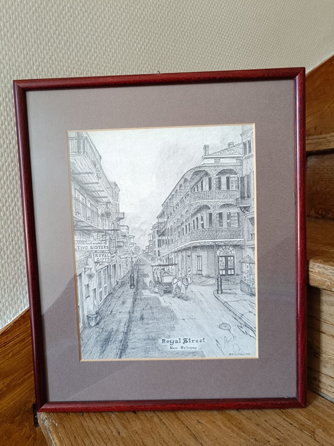 MAGNIFIQUE TABLEAU DE LA NOUVELLE ORLÉANS