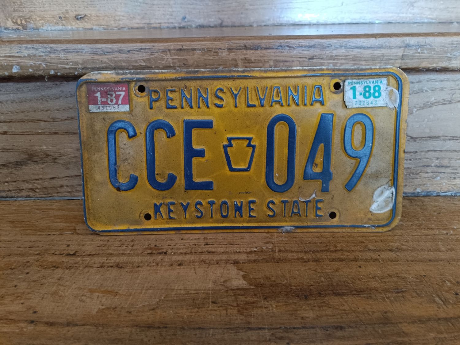 PLAQUE PENNSYLVANIE